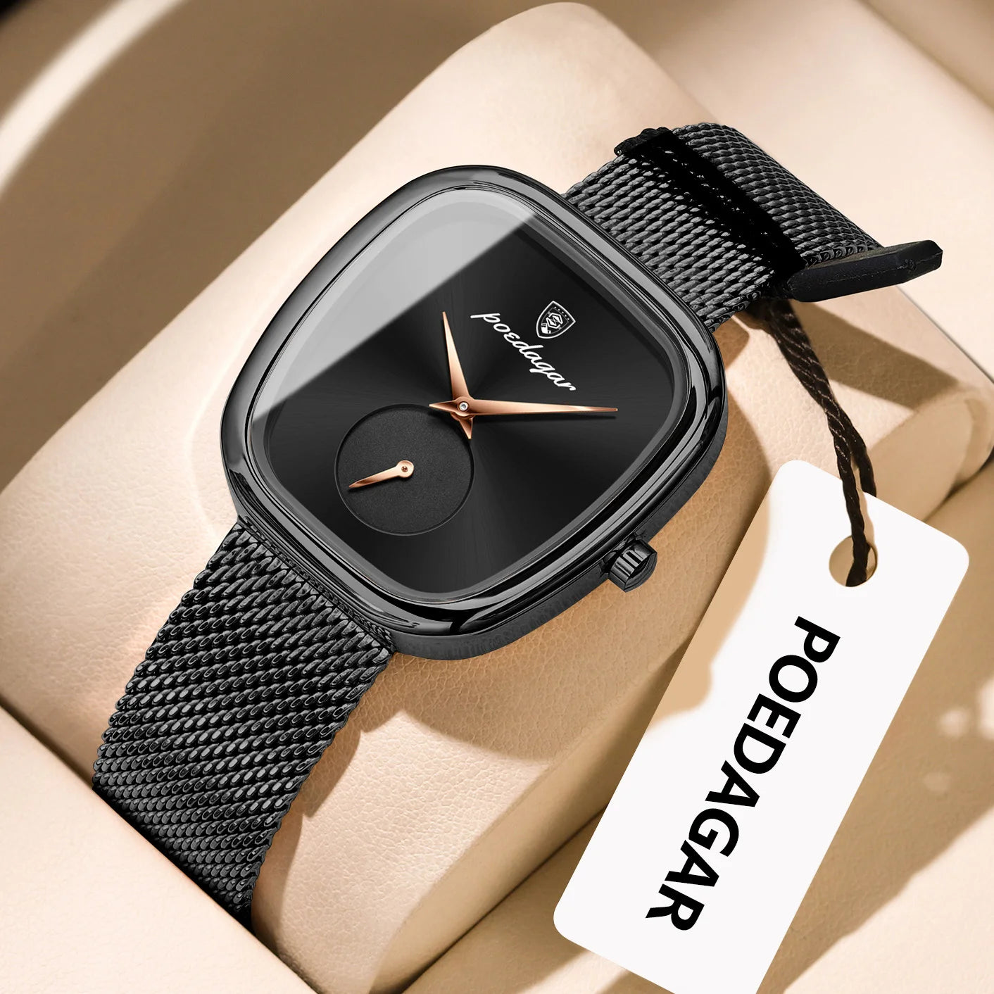 Montre de luxe femme montre étanche en acier inoxydable