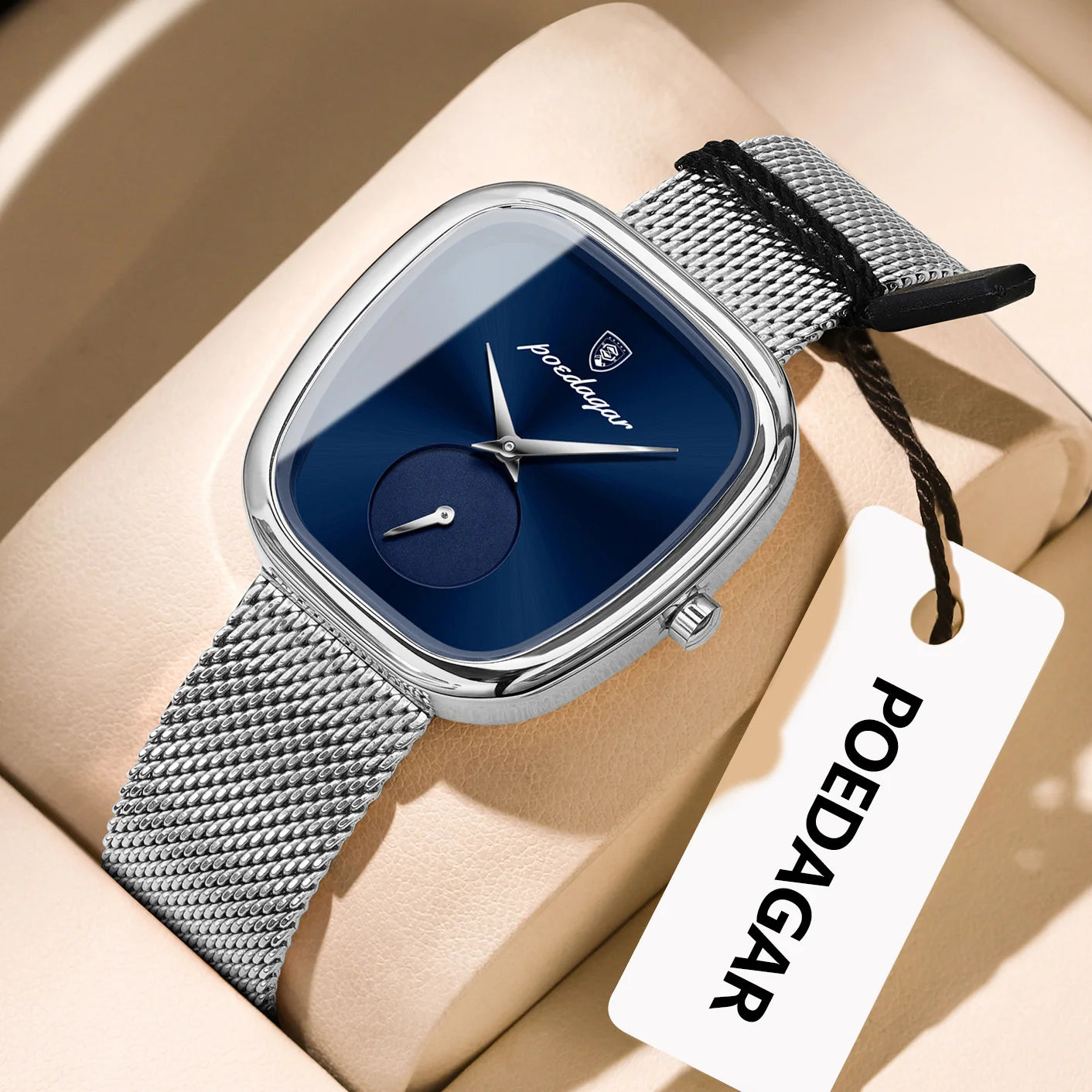Montre de luxe femme montre étanche en acier inoxydable