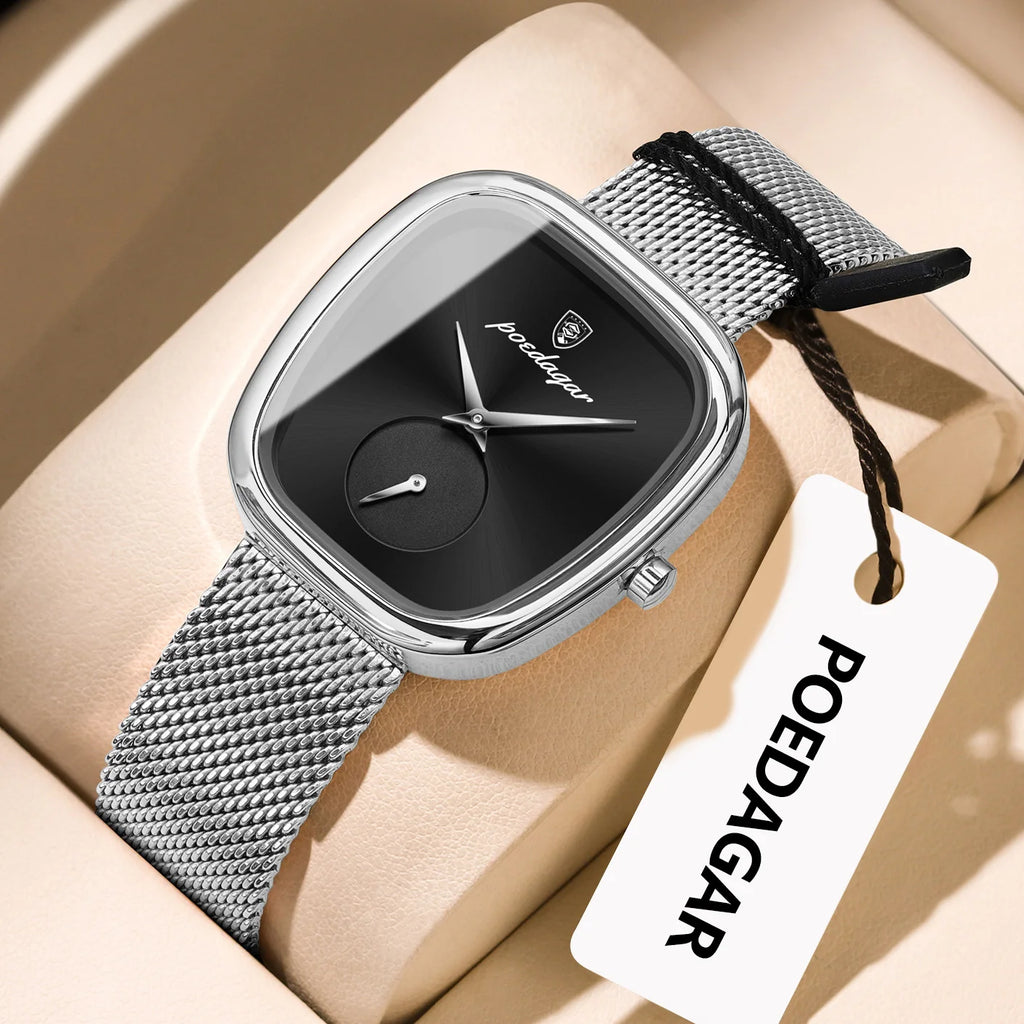 Montre de luxe femme montre étanche en acier inoxydable